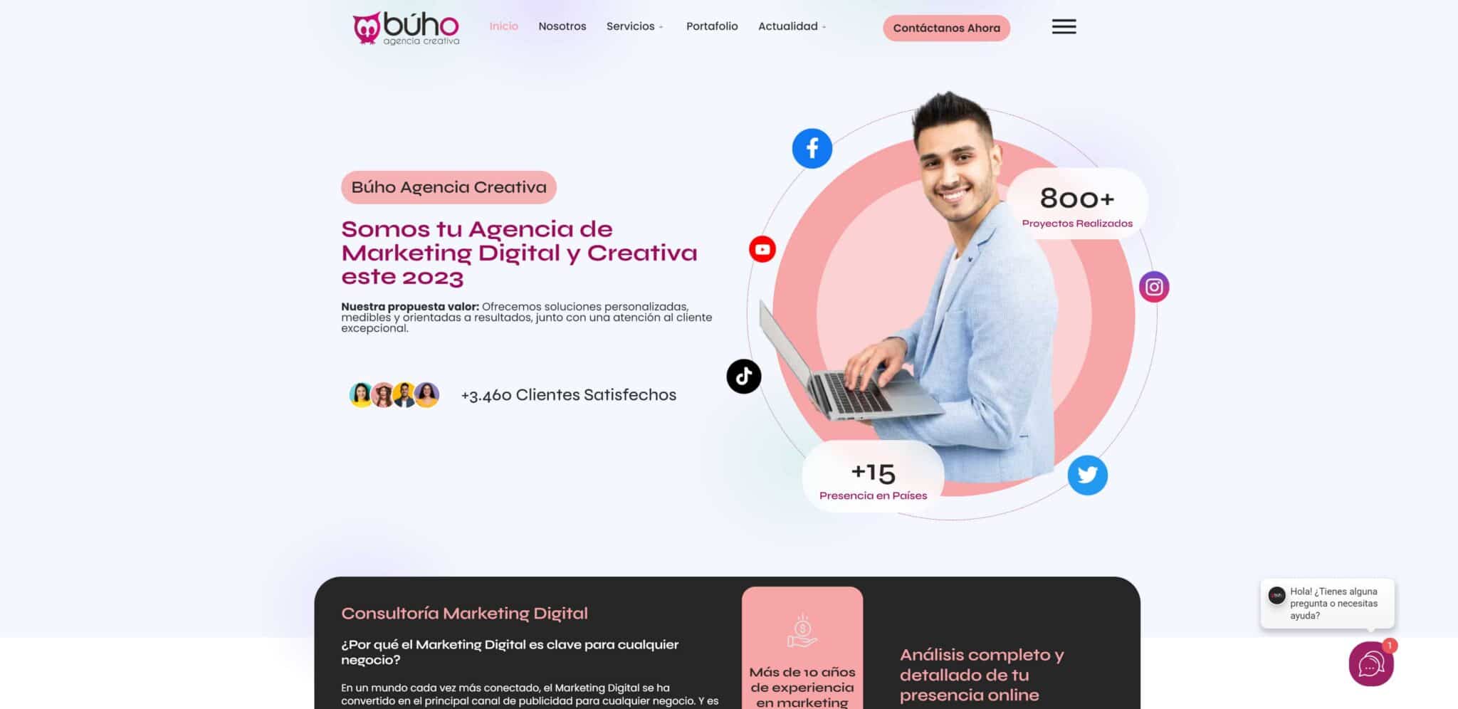 agencia de marketing digtial buho en Medellin, agencia de marketing digital en bogota, agencia google ads