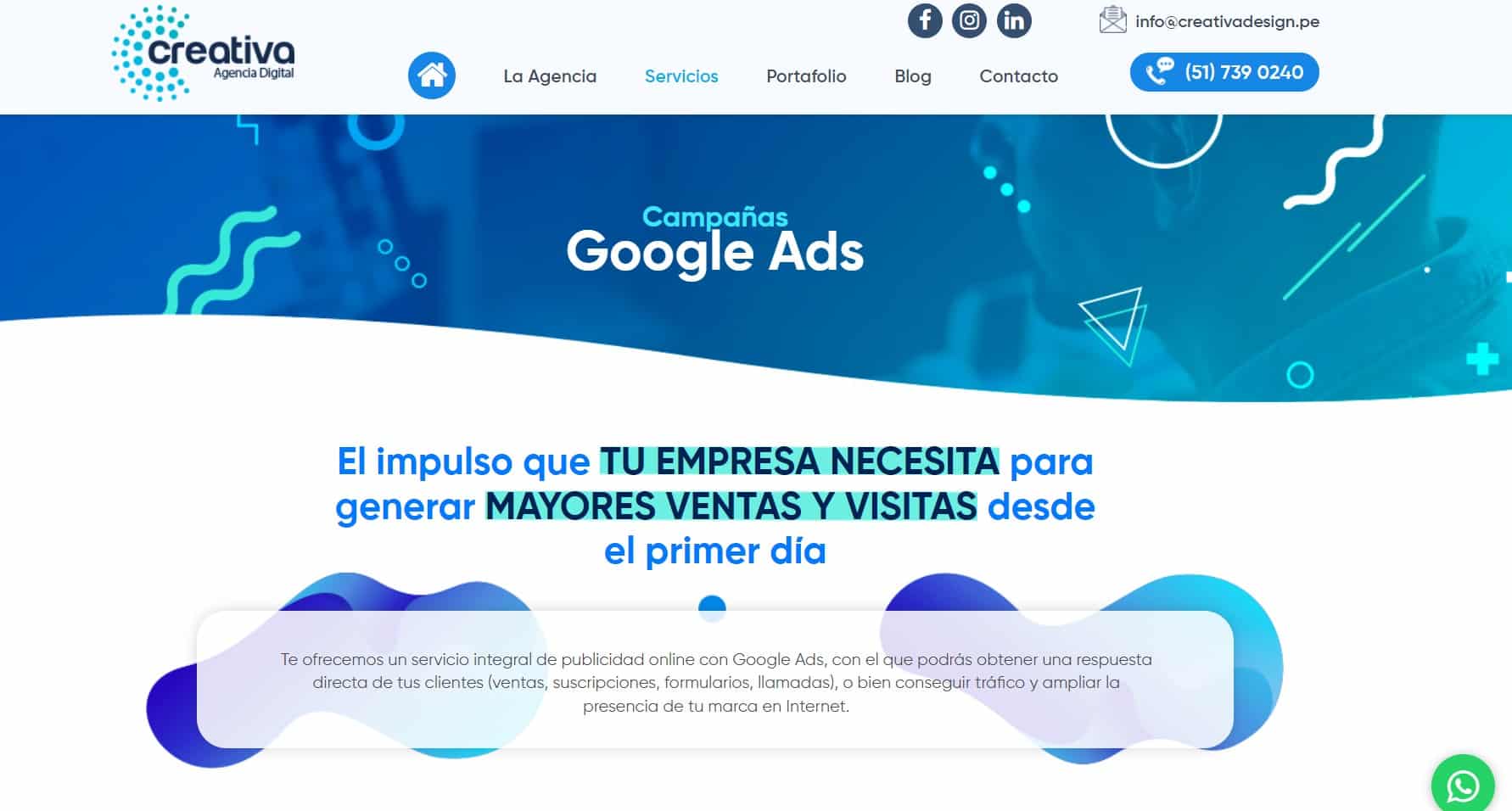 Las 6 mejores Agencias de Google Ads en Lima